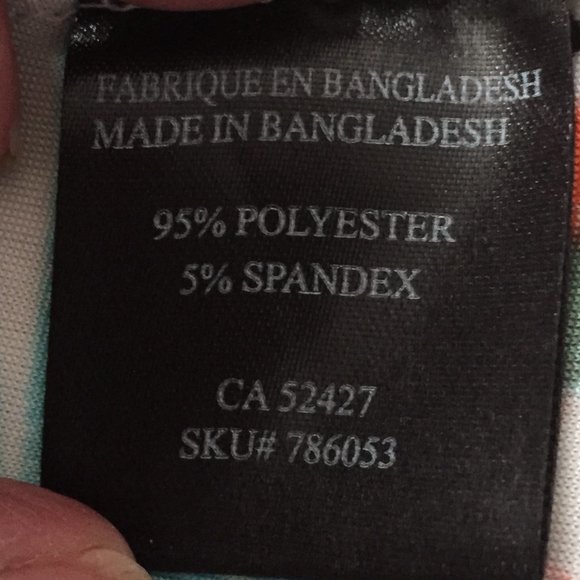 Lily Morgan Hankerchief Hem Tank Top - Picture 5 of 5